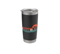 Camping Anniversaire né en 1995 Campeur RV Caravane Gobelet isotherme en acier inoxydable double paroi