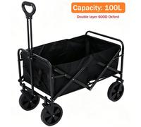 Camping-car, châssis robuste, utilisation polyvalente, 5 pouces, 100 litres
