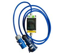 Camping Caravan 16A MID - Boîtier adaptateur pour compteur électrique numérique mobile étalonné 230 V / 16 A CEE 3P CS230VRM 3 m