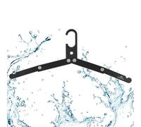 Camping Clothes Hanger is Foldable and Folds Into The Size of 4.7 x 1.6inch