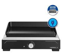 Camping Gaz Campingaz Plancha Electric 1 XD, Noir, Rectangulaire, Bouton rotatif, 1350 cm², 450 x 300 mm, Fonte de fer