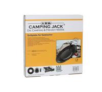 Camping Jack Grille pour réchaud à gaz portable Ø32 cm BBQ Plaque de cuisson pour réchaud à gaz