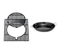 Campingaz 2000031497 Grille modulaire culinaire mate Noir 39 x 2 x 43 cm & Culinary Modular 2000015104 Paella Gris/Noir 35,5 x 8,5 x 36,15 cm