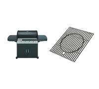 CAMPINGAZ Barbecue à gaz Class 4 LD Plus, 4 brûleurs, Puissance 12.8kW,Système de Nettoyage & Adaptador Módulo Culinario Mate (Para BBQ Series 3, 4 y Master) 2000031300