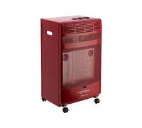 Campingaz BF 5000 - Poêle à gaz thermique bordeaux, portable avec roues, poêle catalytique avec allumage piézoélectrique
