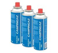 Campingaz Cartouche de Gaz à Valve CP 250, pour Réchauds Camp Bistro, Cartouche Compacte et refermable, Bleu (Lot de 3)
