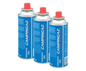 Campingaz Cartouche de Gaz à Valve CP 250, pour Réchauds Camp Bistro, Cartouche Compacte et refermable, Bleu (Lot de 3)