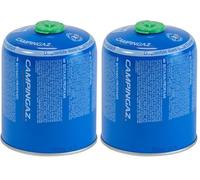 CAMPINGAZ - Cartouche de Gaz à Valve CV 470 Plus, pour Réchauds, Cartouche Compacte et Refermable, 167300, Bleu, 450 g (Lot de 2)