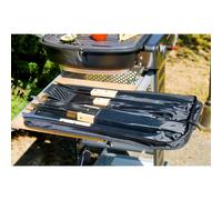 Campingaz Set d'ustensiles de barbecue 5 pièces en sacoche textile gris