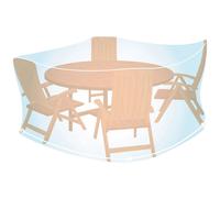Campingaz Housse de jardin Round M pour ensemble rond Noir/Gris 90 x 150 cm