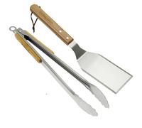 Campingaz Set de 2 ustensiles pour plancha spatule et pince (2 pièces)