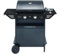 Campingaz Xpert 200 LS Plus Rocky Barbecue à gaz noir 2 brûleurs portable avec chariot