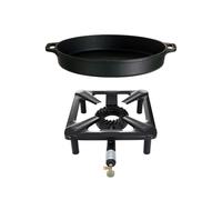 Campinggrill All'Grill Avec Hockerkocher Et Poêle En Fonte Ø 40 Cm