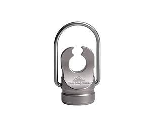 Campingmoon Outil de Recyclage de Bidon de Butane de Camping, Perforateur pour Bonbonne de Gaz Vide, Peut être Accroché sur Le Porte-Clés