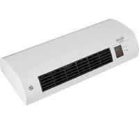 Camry Adler AD 7714 - Radiateur électrique d'intérieur - Céramique - Intérieur - Mur - Noir - Blanc - Plastique