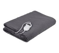 Camry Couverture chauffante électrique CR 7416 150×100 cm – 2×60W, 5 niveaux, minuterie 1–10h – Gris