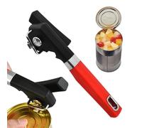 Can Opener Manuel - Handheld Heavy Duty Can Opener | Jar Seals Open Tool With Soft Edge | Heavy Duty Stainless Steel Kitchen Tools | Gadgets multifonctions avec poignée ergonomique pour personnes