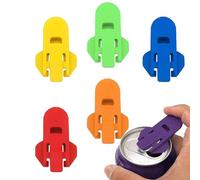 CAN TAB TABPORT - Soda en métal à 6 packs et ouvre-boîte de bière, Handheld Bottle Cap Lefteur | Outil de boisson compacte, ouvreur en acier inoxydable, dissolvant supérieur à l'accès rapide p