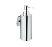 Cana distributeur de savon liquide mural à coller chromé chromé 62x98x186 mm - LAUFEN H3831320040011