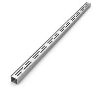 Canal De Drainage LinéAire Avec Grille Amovible,Caniveau Etroit Terrasse | Canal De Drainage De Patio,éPissable,Pour GouttièRes De Jardin,Terrasses De Ferme