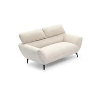CanapA dangle droit fixe menzzo classique 2 places en Velours cotele beige