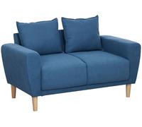 Canapé 2 places - Divan - Canapé - Petit canapé - Revêtement en velours - Assise extra profonde de 51 cm