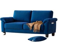 Canapé 2 places - Petit canapé - Divan - Petit banc - Canapé - Compact, 177,8 cm - Rangement intégré dans les accoudoirs