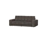 Canapé 2 places tissu vintage gris chaud Second Date
