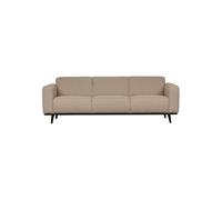 STATEMENT - Canapé 3 places en tissu beige L230 Beige