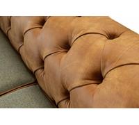 Canapé 3 places Design Coussin Canapé Cuir Relax Chesterfield 3 places