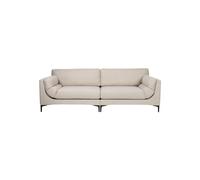 Canapé 3 places en tissu beige, modulable, forme incurvée - Zuiver, Balcony - 256x99x85 cm