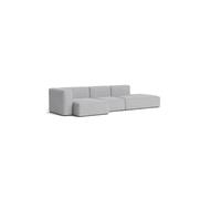 Mags Soft Sofa 3-places Combination 4 avec accoudoir à gauche Hay Tissu Linara 443 avec couture beige - 5710441373872