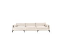 SUMMER - Canapé confortable 5 places en tissu blanc L335 Blanc