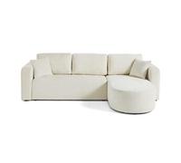 Canape angle fixe BEST MOBILIER 4 places en polyester beige 240 x 240 x 86 cm