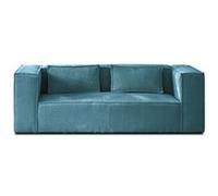 Lisa design canapé droit Stella - Bleu canard