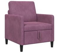 Canapé avec rangement, couleur violet, dimensions 72 x 78 x 87 cm, matière : polyester