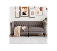 vidaXL Chesterfield Canapé