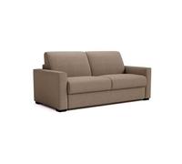 Canapé con ible e press 3 places BL018 Tissu como 5 Antelope 190 100 87 cm