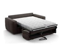 Canapé con ible e press 3 places SQUARE Tissu anthracite 200 105 90 cm Anthracite