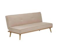 Canapé Convertible 3 Places Dohan 180cm Beige
