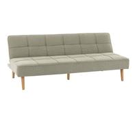Canapé convertible - 4 places - JULIE - Tissu Olive - 180 x 72 x 72 cm