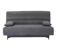 Canapé convertible clic-clac 3 places KRISTEN - Largeur 199 cm - Matelas 14 cm - Coffre de rangement