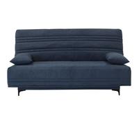 Canapé convertible clic-clac 3 places KRISTEN - Largeur 199 cm - Matelas 14 cm - Coffre de rangement