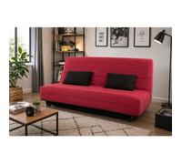 Canapé Convertible Clic-Clac SIMMONS 3 Places - Couchage Quotidien 123x188cm - Coffre Rangement - Déhoussable - Made in France