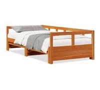 Canape convertible [en.casa] marron 164 x 200 x 56 cm marron G