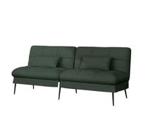 Canapé Convertible en Peluche, canape 3 Places, Style Moderne,Pieds en métal 174 * 51 * 72cm, Vert