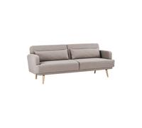 - Canapé convertible JACK - 3 places - Beige - JACK