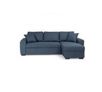 Canapé d angle con ible réversible 4 places Tissu HAMILTON L 244 P 151 H 90 Fab