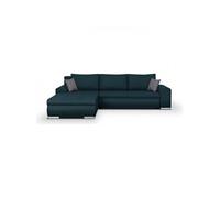 Canapé d angle con ible réversible coffre de rangement Tissu L 289 P 94 188 H 88