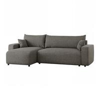 Canapé d’Angle Convertible avec tiroir 248 x 145 cm | 248 x 145 cm, 3 places, Rangement pratique, Tiroir de lit, Salon et nuit, Fonction couchage
